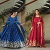 KA 1166 Chinon Gown With Dupatta Wholesale Market In Surat